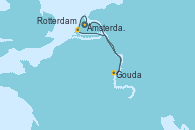 Visitando Ámsterdam (Holanda), Gouda (Países Bajos), Gouda (Países Bajos), Rotterdam (Holanda), Ámsterdam (Holanda)