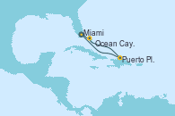 Visitando Miami (Florida/EEUU), Ocean Cay MSC Marine Reserve (Bahamas), Puerto Plata, Republica Dominicana, Miami (Florida/EEUU)
