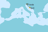 Visitando Trieste (Italia), Split (Croacia)