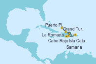 Visitando La Romana (República Dominicana), Grand Turks(Turks & Caicos), Puerto Plata, Republica Dominicana, Samana (República Dominicana), Isla Catalina (República Dominicana), Cabo Rojo, La Romana (República Dominicana)