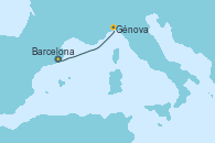 Visitando Barcelona, Génova (Italia)