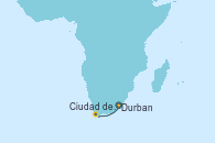 Visitando Durban (Sudáfrica), Ciudad del Cabo (Sudáfrica)