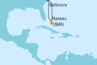 Visitando Baltimore (Maryland), OBAN (HALFMOON BAY), Nassau (Bahamas), Baltimore (Maryland)