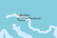 Visitando Viena (Austria), Viena (Austria), Budapest (Hungría), Budapest (Hungría), Bratislava (Eslovaquia), Viena (Austria)