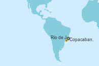 Visitando Copacabana (Brasil)Río de Janeiro (Brasil)